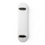 Funny creature peaking skateboards