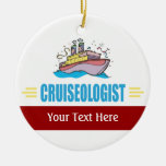 Funny Cruise Ship Christmas Ornaments