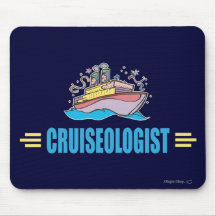 Funny Cruise Ship Mousemat