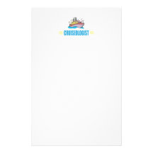 Funny Cruise Ship Personalized Stationery