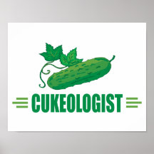 Funny Cucumber Print