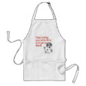 Funny Cupid Anti-Vday Apron
