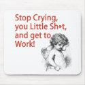 Funny Cupid Anti-Vday T-shirts and Gifts mousepads