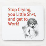 Funny Cupid Anti-Vday T-shirts and Gifts mousepads