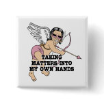 Funny Cupid Buttons