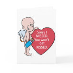 Funny Cupid Missed Anti-Vday Products cards