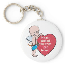 Funny Cupid's Aim Sucks T-shirts and Gifts