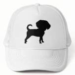 Funny Cute Big Head Puggle Dog hats