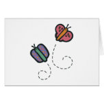 funny cute cartoon butterflies cards