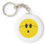 funny cute hippie smiley face keychains
