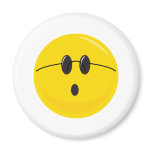 funny cute hippie smiley face magnets
