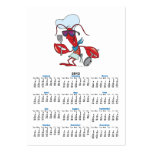 funny cute lobster cook chef business card