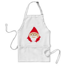 Funny Cute Santa Claus Schürze