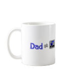 Funny Dad Not Equal ATM mugs