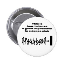 Funny Dance Club Pins