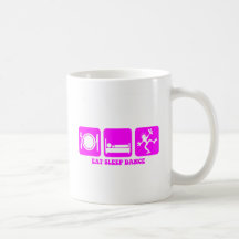 Funny dancing coffee mugs