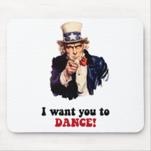 Funny dancing mousemat