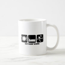 Funny dancing mugs