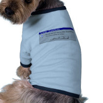 Funny Demoted Pluto Design Doggie Tshirt