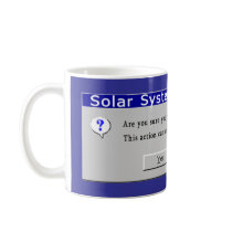 Funny Demoted Pluto Design Coffee Mug