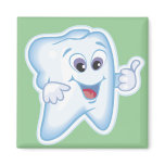 Funny Dental Health magnets