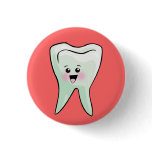 Funny Dentist Dental Health buttons
