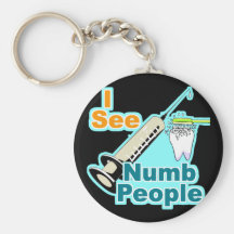 Funny Dentist Dental Hygienist Keychains