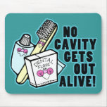 Funny Dentist or Prosthodontist mousepads