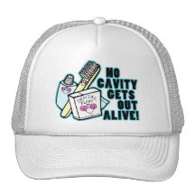 Funny Dentist or Prosthodontist Trucker Hats