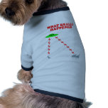 Funny Dinosaur extinction pet clothing