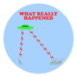 Funny Dinosaur extinction stickers