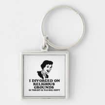 Funny divorce keychains