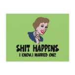 Funny divorce slogan postcards