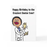 Funny Doctor Cartoon cards