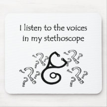 Funny Doctor or Nurse T-shirts and Gifts Mousepad