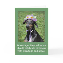 Funny dog Birthday Card