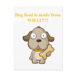 Funny Dog food is made from what?!