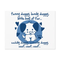 funny doggy, lovely doggy, little ball of fur