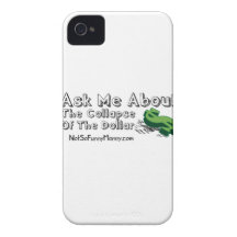 Funny Dollar Collapse Gifts - Ask Me Case-Mate iPhone 4 Case