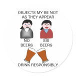 Funny Drink Responsibly Sticker