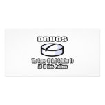 Funny Drugs Quote photo cards