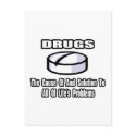 Funny Drugs Quote postcards