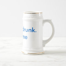 Funny Drunk Beer Stein Mug
