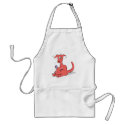 funny drunk kangaroo aprons