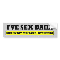 Funny dyslexia