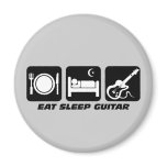 Funny eat sleep guitar