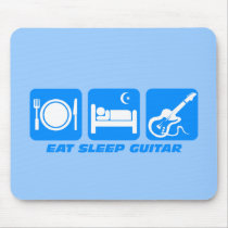 Funny eat sleep guitar