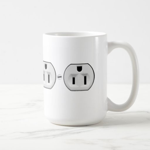 Funny Electrical Outlet Mug Electrician Gift Zazzle