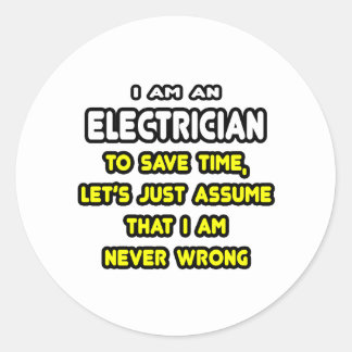 Electrical Stickers and Sticker Designs - Zazzle UK