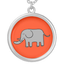Funny elephant pendants